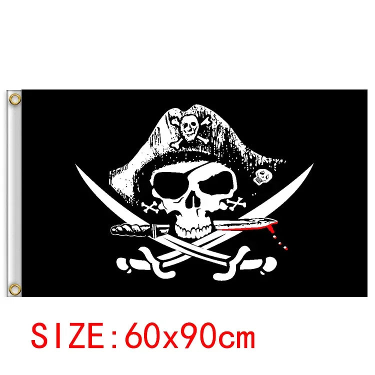 One Piece Pirate Flags | Straw Hat Crew Collection