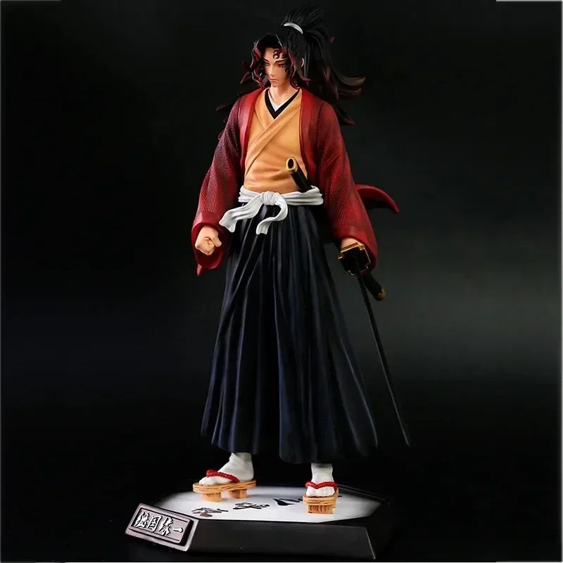 Action figures of Demon Slayer characters