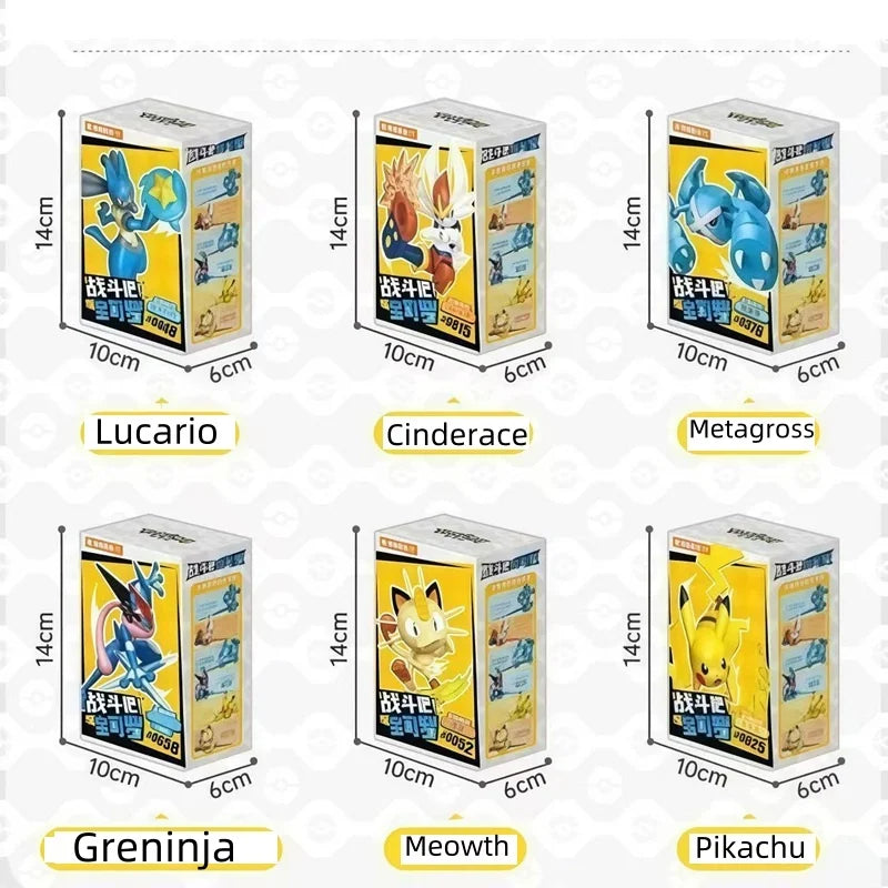 Pokémon: Battle Figures Set | Pikachu, Charizard, Lucario & More!
