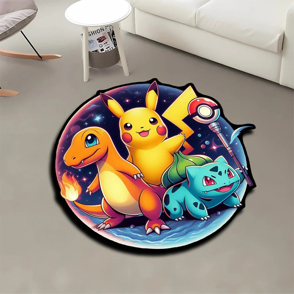 Pokémon Neon Art Rug Collection | Starter Edition