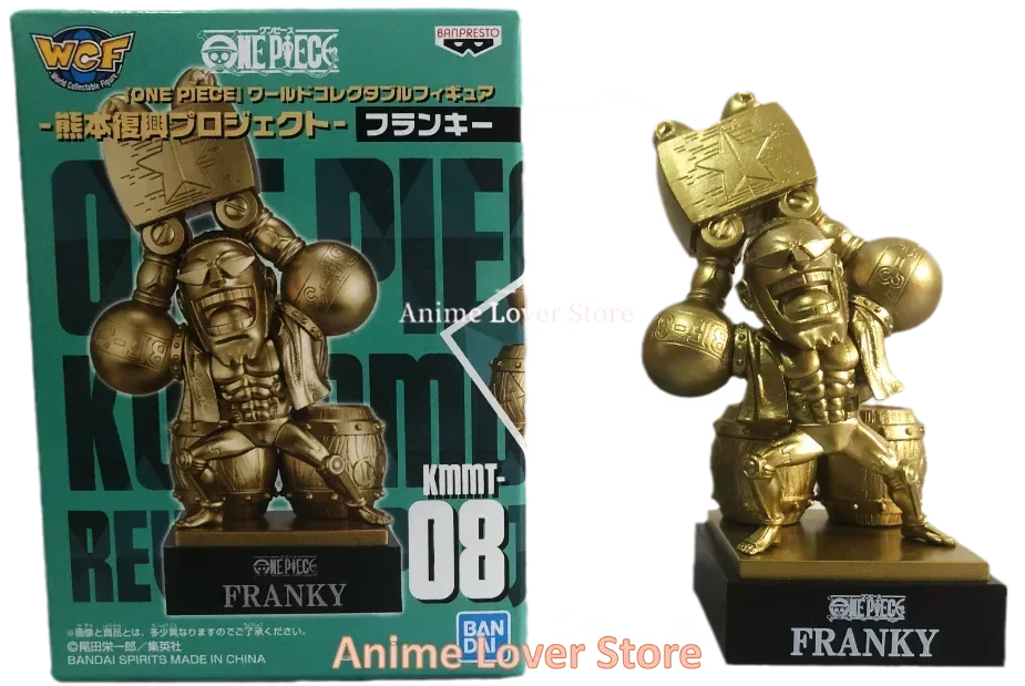BANDAI original One Piece Gold Edition: Mini figures – Full crew set