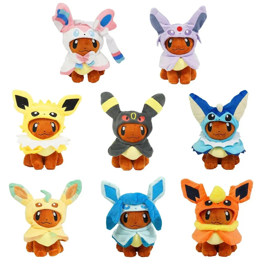 Eevee Evolution Plush Collection | Kawaii Cosplay Edition
