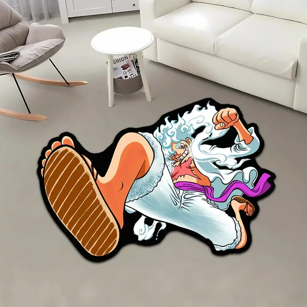 One Piece Luffy Gear 5 Rug | Anime Room Carpet Collection