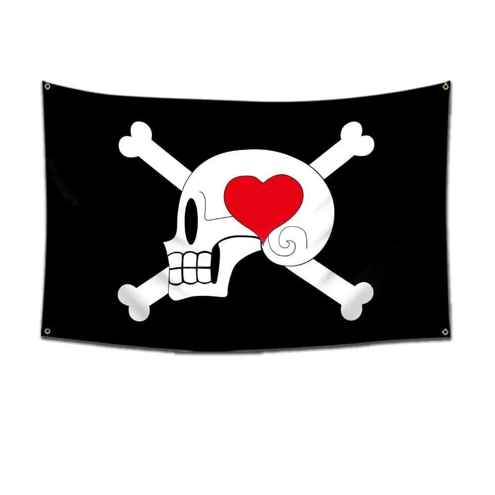 One Piece Pirate Flags | Straw Hat Crew Collection