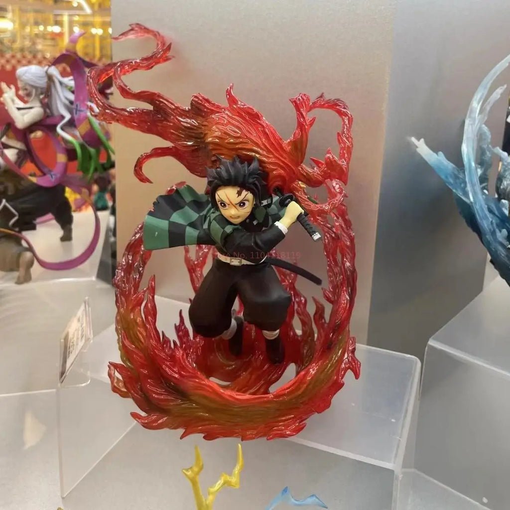 Demon Slayer Tanjiro Kamado Sun Halo Dragon Head Dance