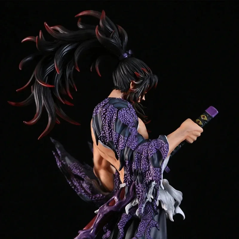Action figures of Demon Slayer characters