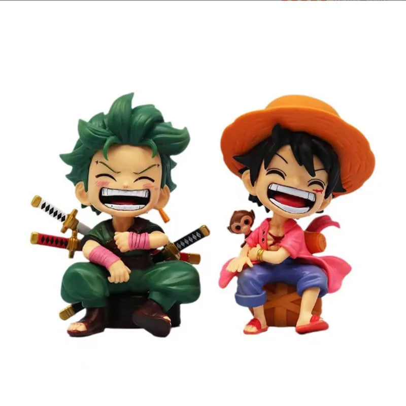One Piece: Chibi Smiles Figure Set | Luffy, Zoro & Sanji