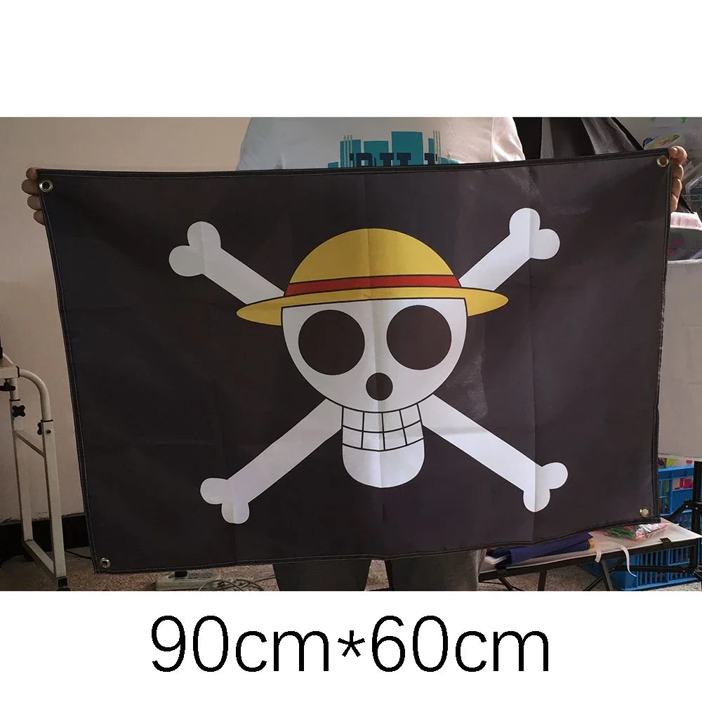 One Piece Pirate Flags | Straw Hat Crew Collection