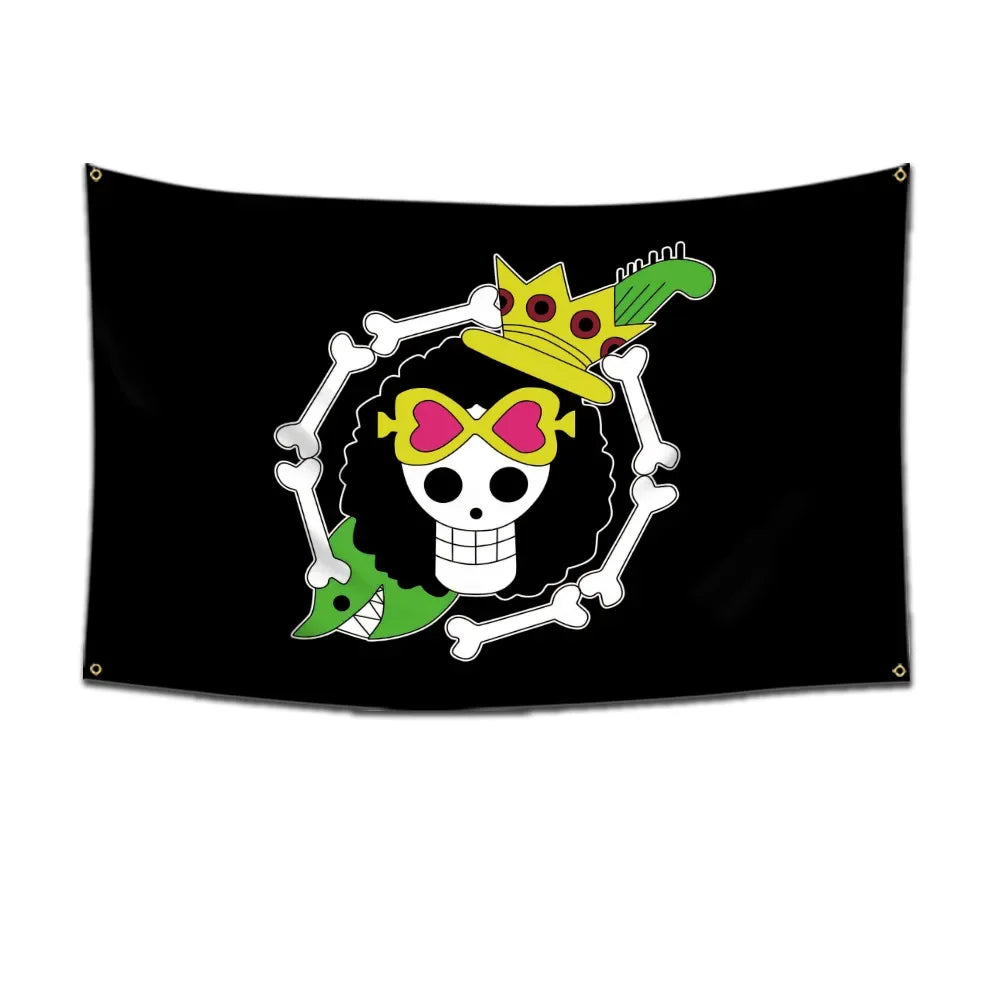 One Piece Pirate Flags | Straw Hat Crew Collection