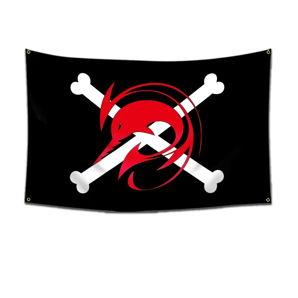 One Piece Pirate Flags | Straw Hat Crew Collection