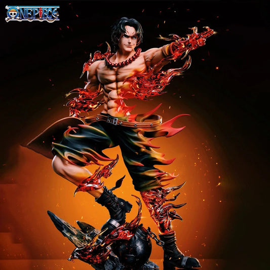 Original One Piece Figure Portgas·D· Ace fists of fire