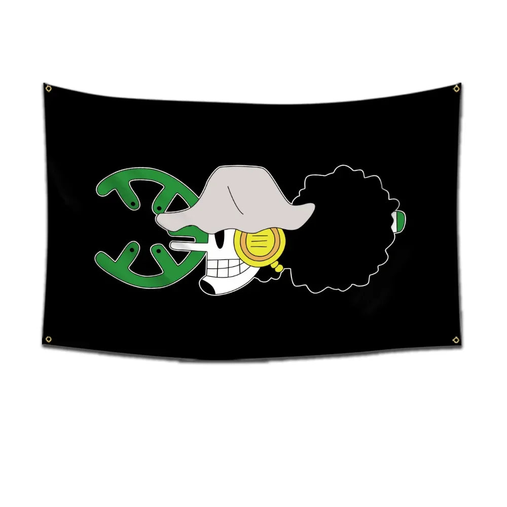 One Piece Pirate Flags | Straw Hat Crew Collection
