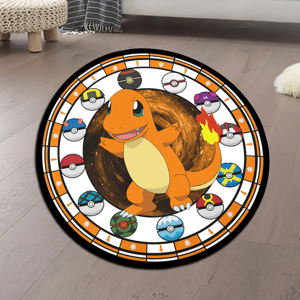 Pokémon Neon Art Rug Collection | Starter Edition