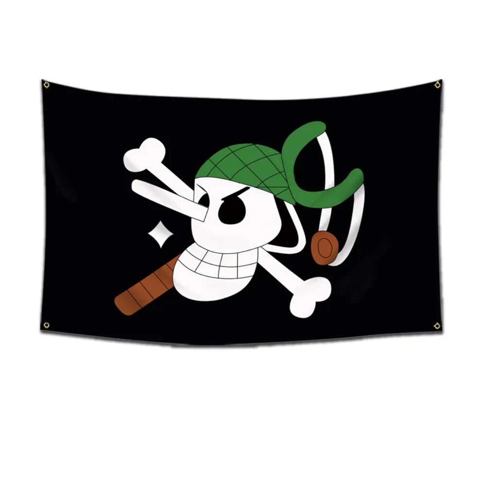 One Piece Pirate Flags | Straw Hat Crew Collection