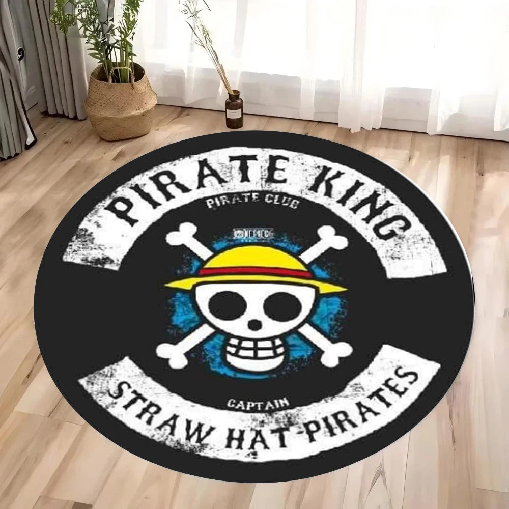 One Piece Pirate Crew Rug Collection | Straw Hat & Jolly Roger Designs