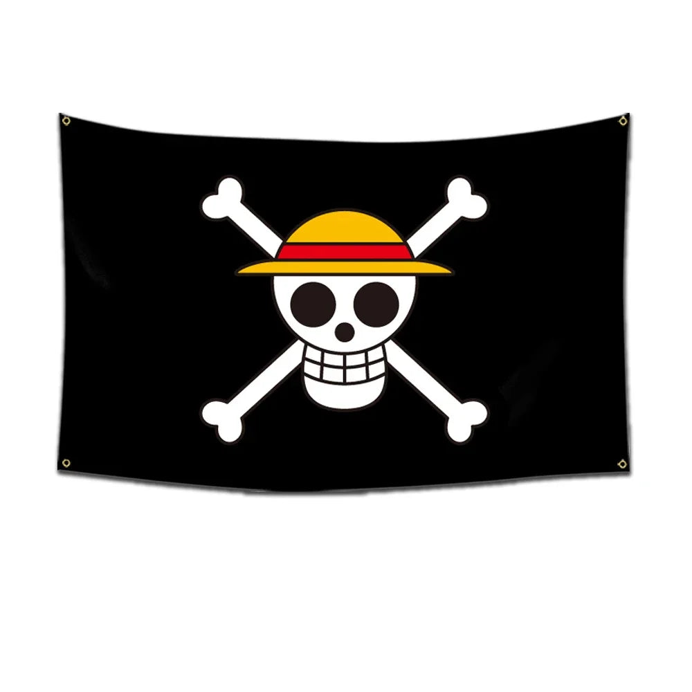 One Piece Pirate Flags | Straw Hat Crew Collection