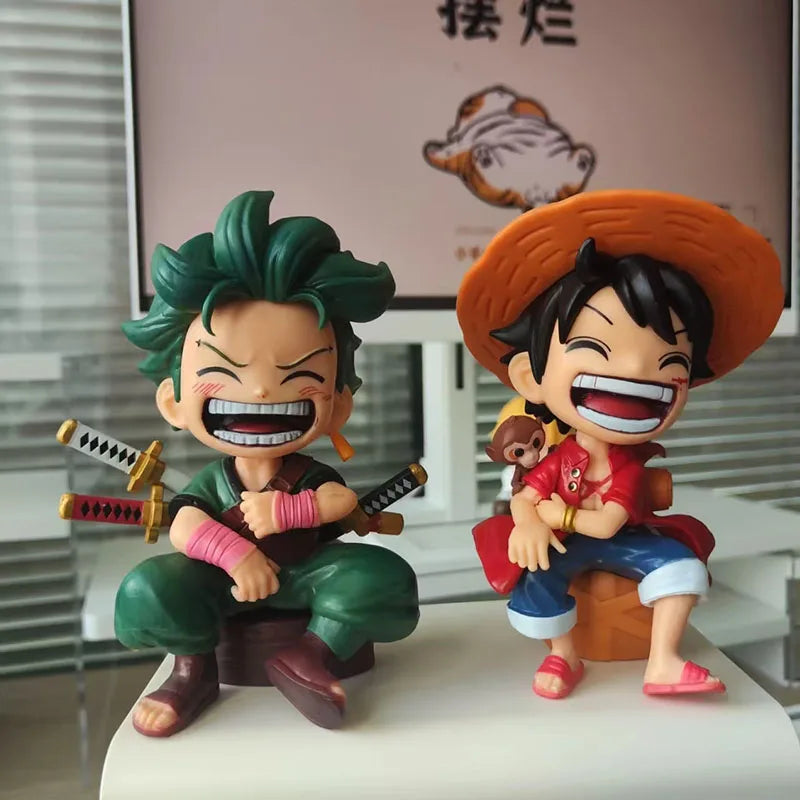One Piece: Chibi Smiles Figure Set | Luffy, Zoro & Sanji