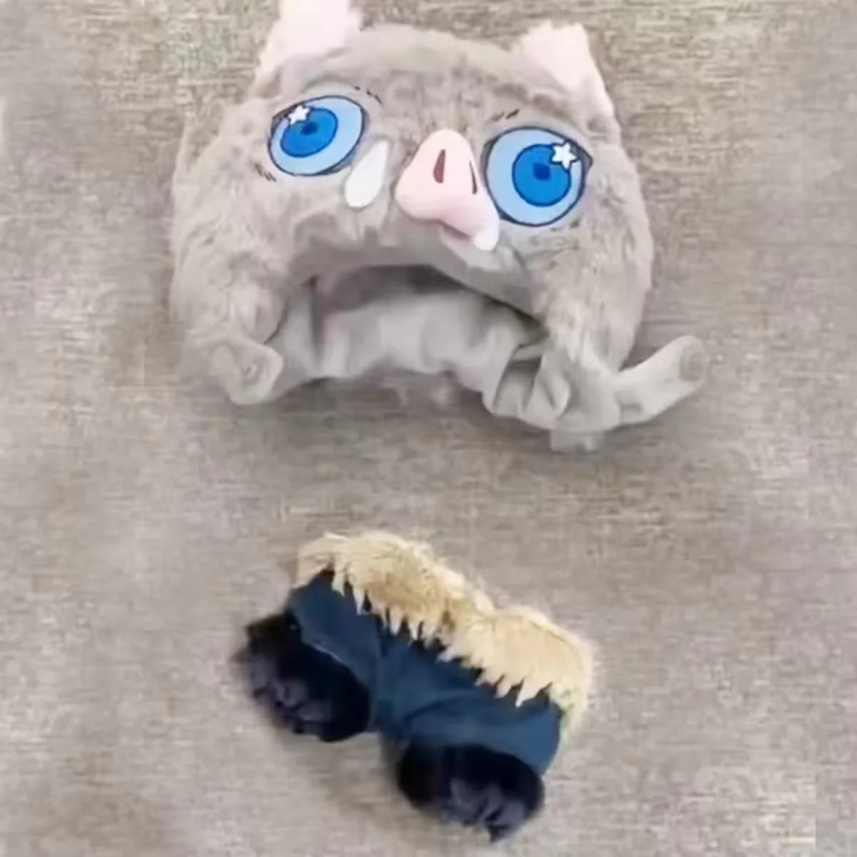 Original Demon Slayer Inosuke Hashibira Cosplay Plush