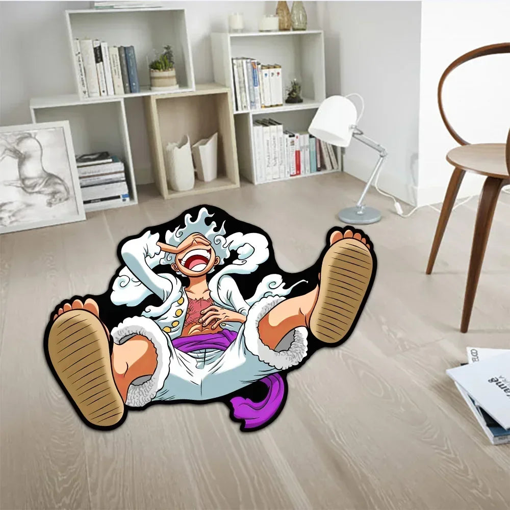 One Piece Luffy Gear 5 Rug | Anime Room Carpet Collection