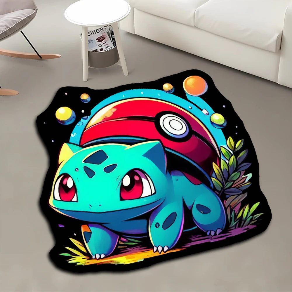 Pokémon Neon Art Rug Collection | Starter Edition