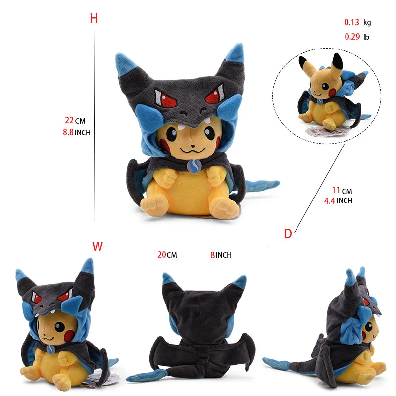 Pikachu Cosplay Plush Collection