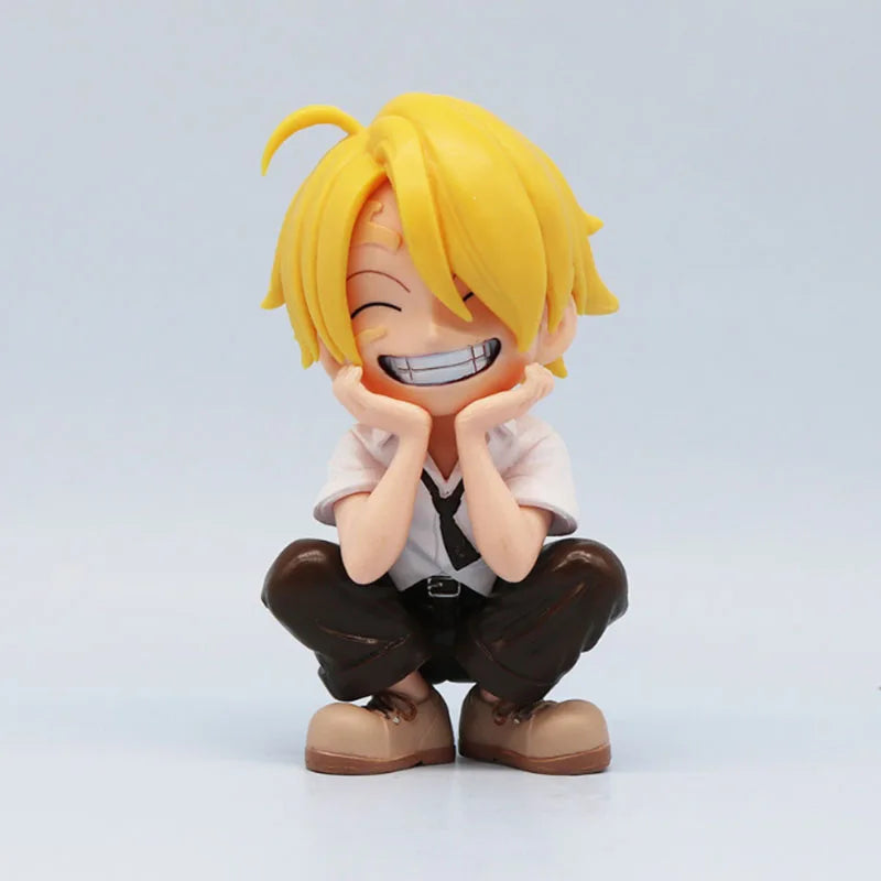 One Piece: Chibi Smiles Figure Set | Luffy, Zoro & Sanji